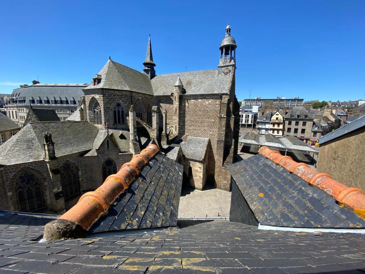 Marie Et Brieuc _ Duplex Lumineux Colore Atypique Face Cathedrale Saint-Brieuc Eksteriør bilde